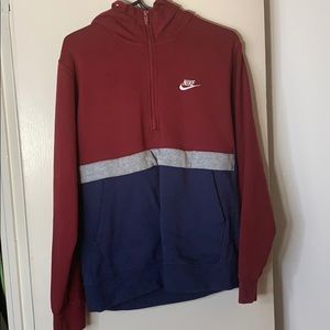 Nike Quarter Zip Hoodie
